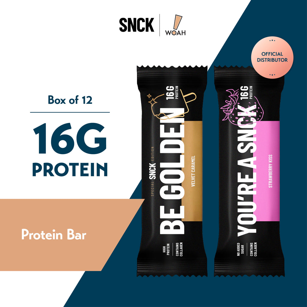 SNCK Protein Bar 55g (Pack of 6 / 12)