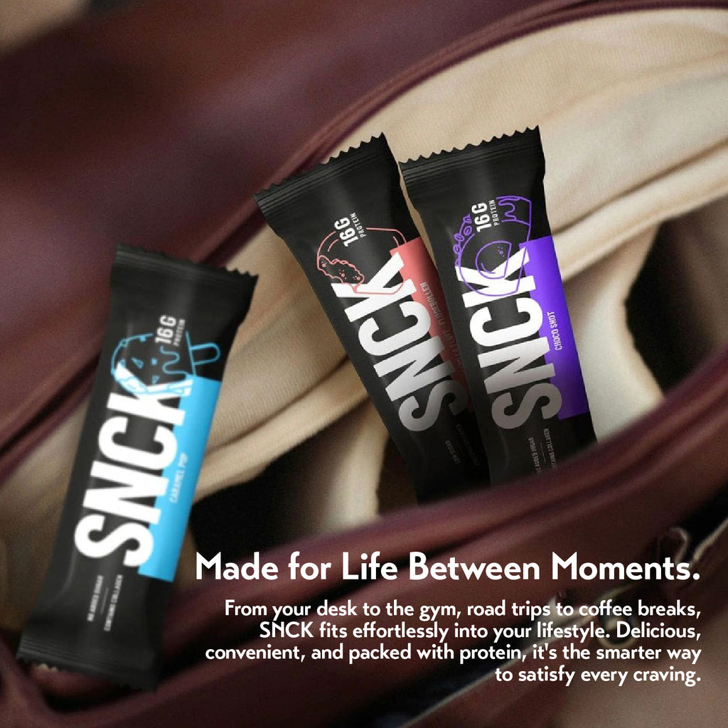 SNCK Protein Bar 55g (Pack of 6 / 12)