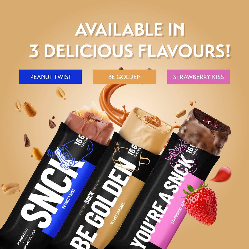 SNCK Protein Bar 55g (Pack of 6 / 12)