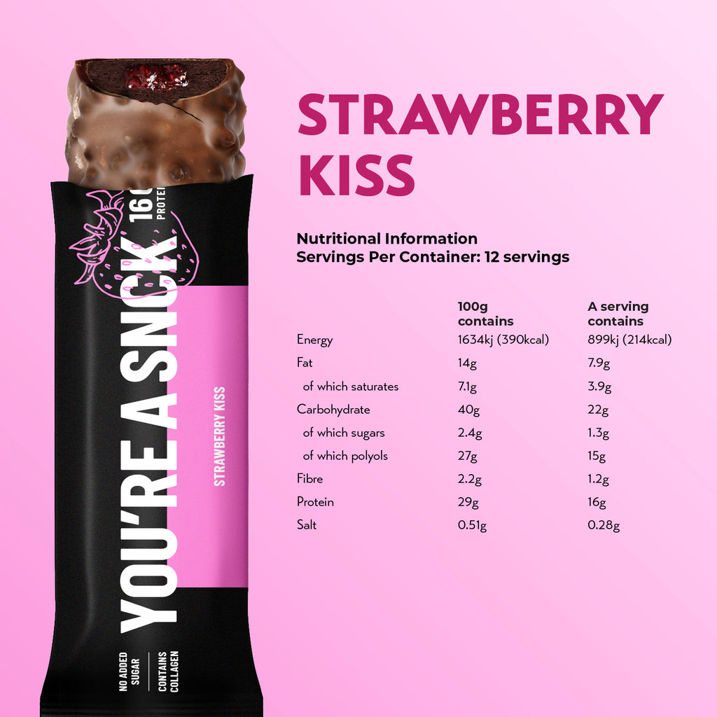 SNCK Protein Bar 55g (Pack of 6 / 12)