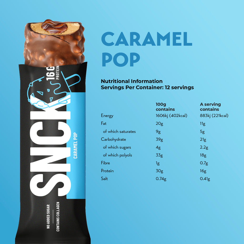 SNCK Protein Bar 55g (Pack of 6 / 12)