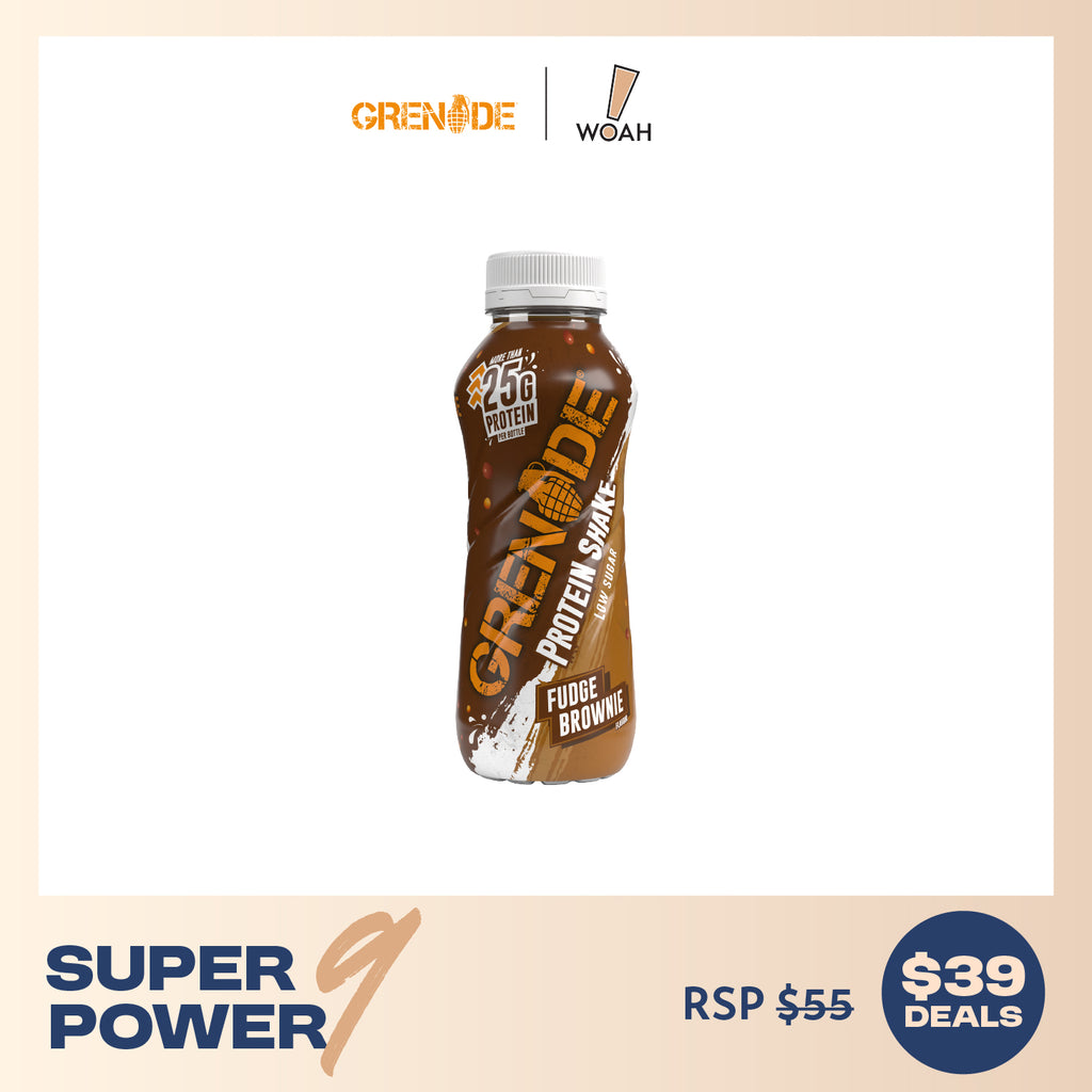 [$39 Deals] Grenade Protein Shakes (Case of 8)