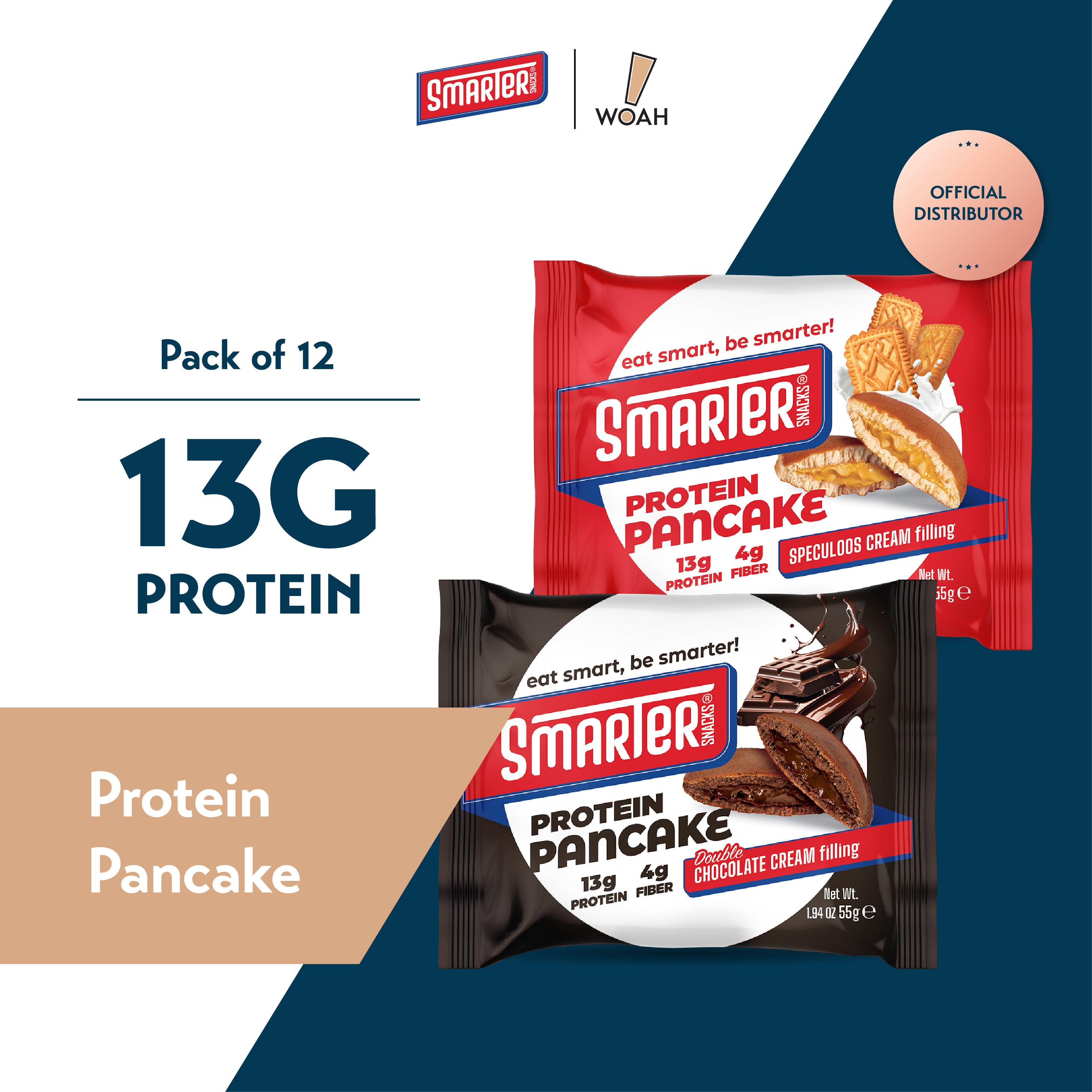 Smarter Snacks Protein Pancake (Box of 12)