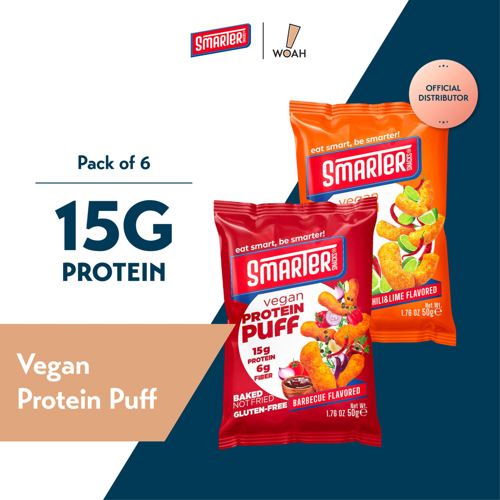 Smarter Snacks Protein Puff 50g (Pack of 6)