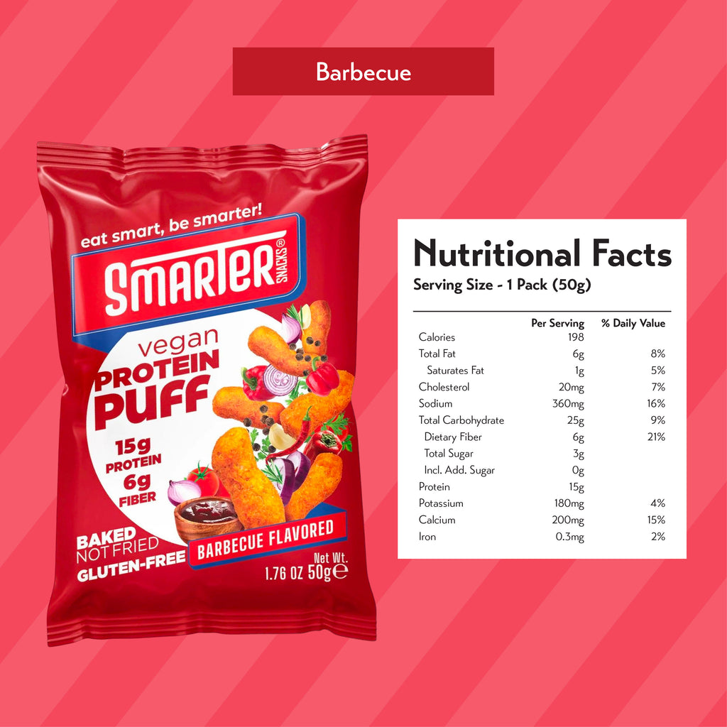 Smarter Snacks Protein Puff 50g (Pack of 6)