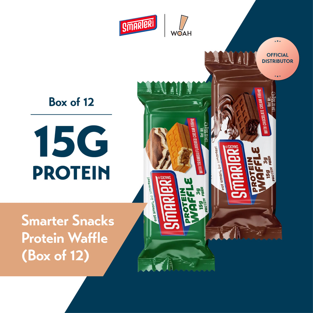 Smarter Snacks Protein Waffle 12s/6s