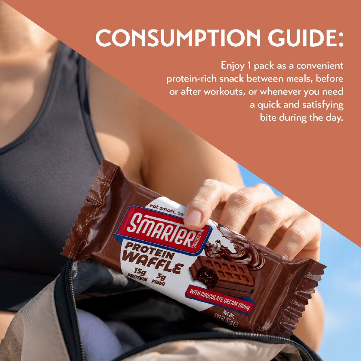 Smarter Snacks Protein Waffle 12s/6s