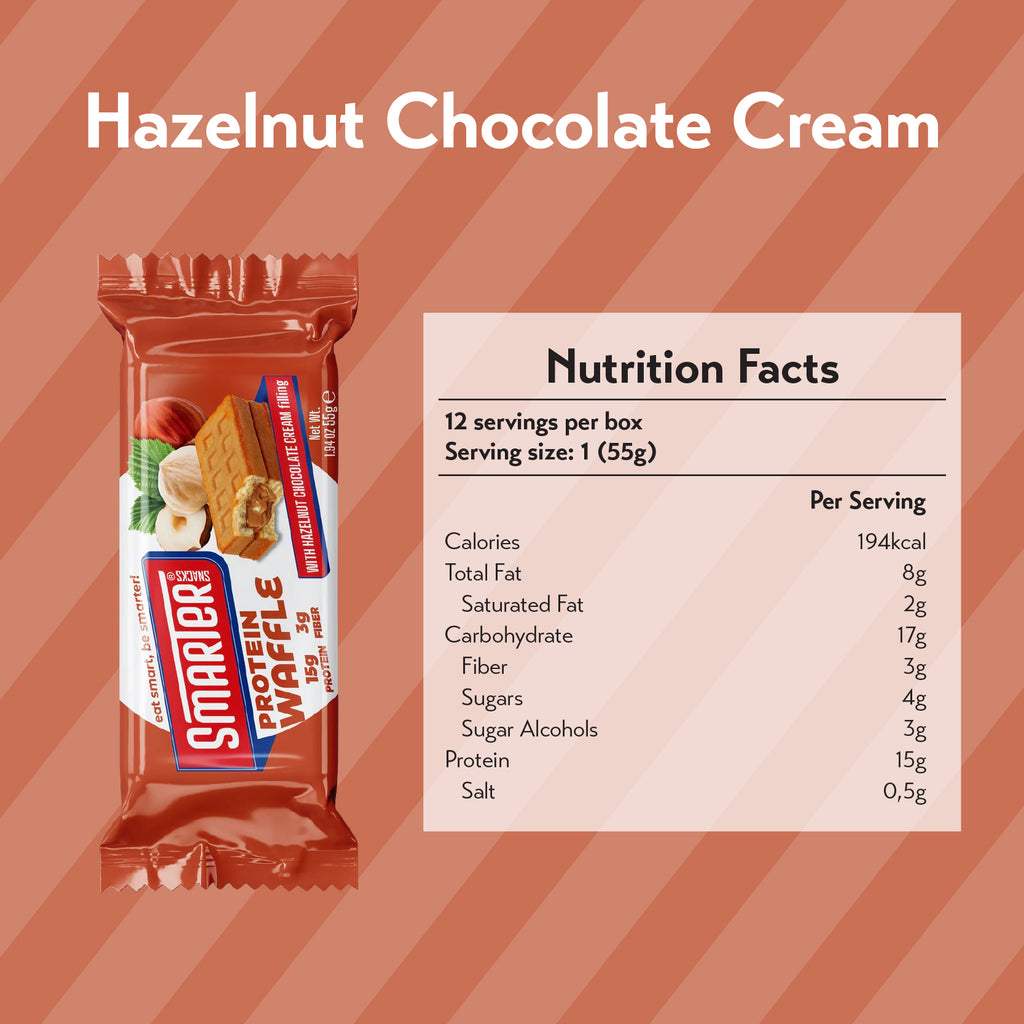 Smarter Snacks Protein Waffle 12s/6s
