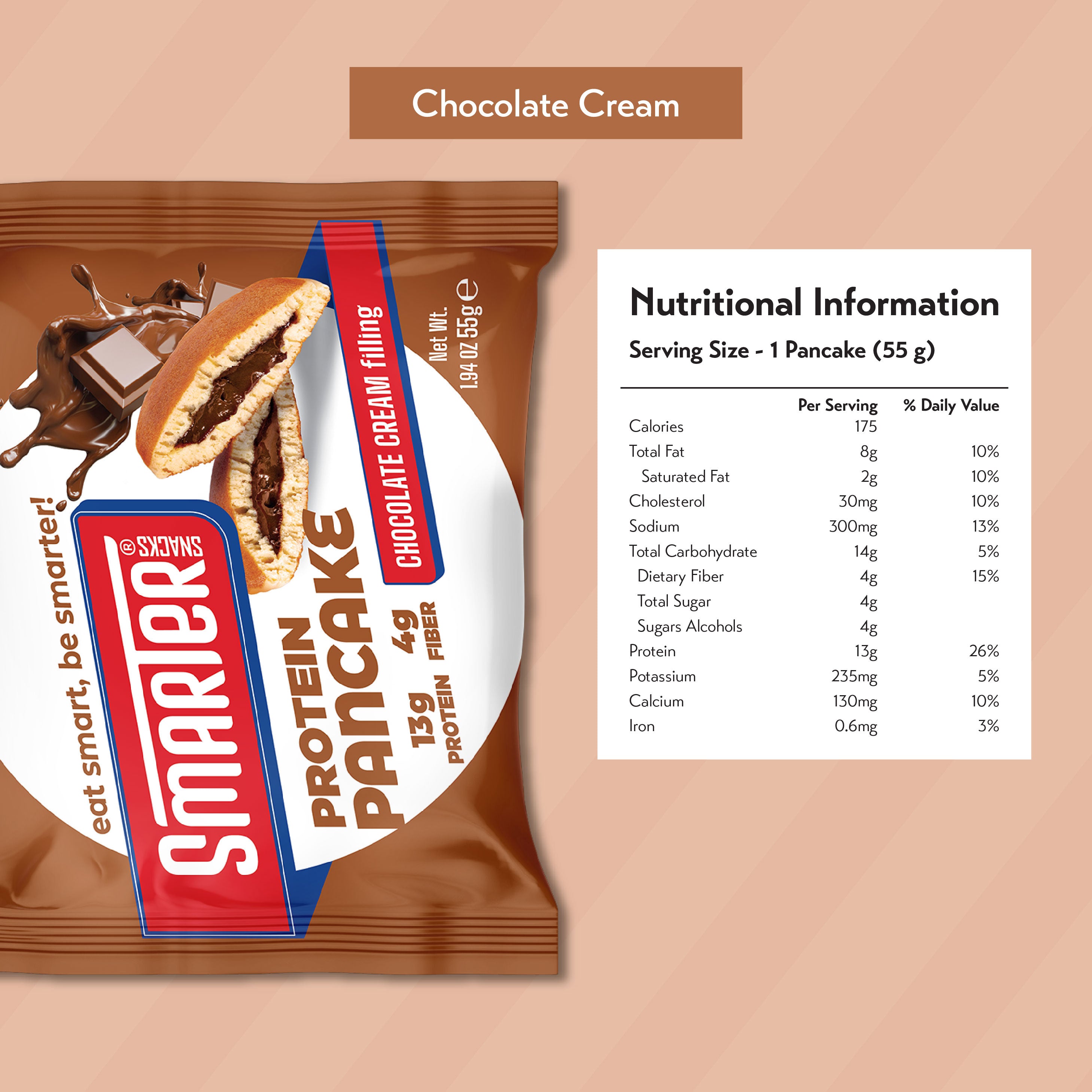 Smarter Snacks Protein Pancake (Box of 12)
