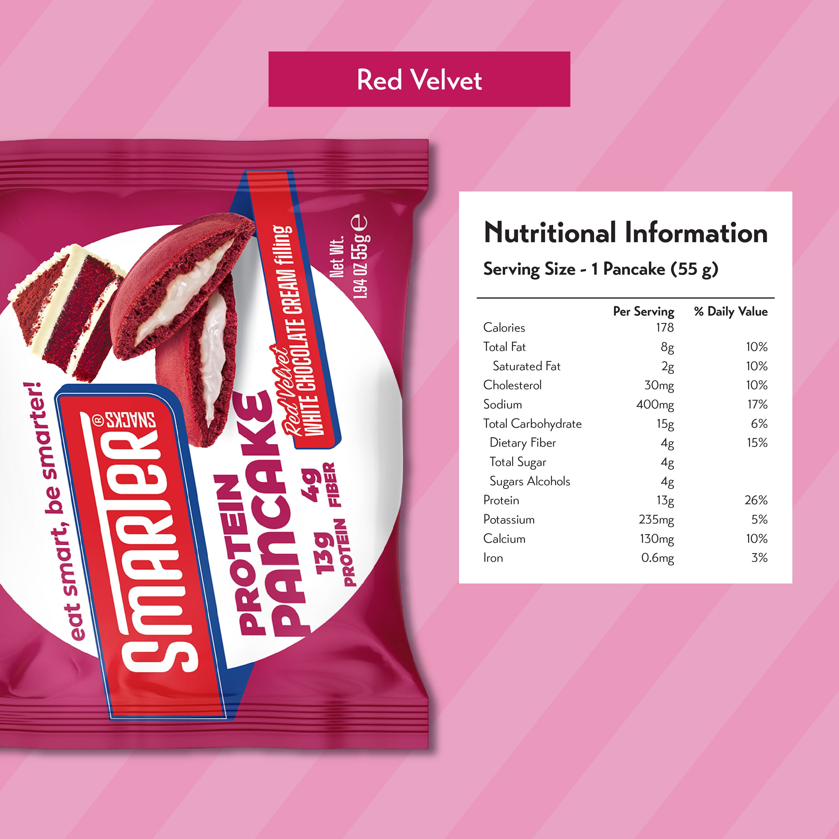 Smarter Snacks Protein Pancake (Box of 12)