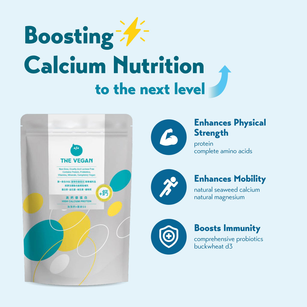THE VEGAN High Calcium Soy Protein (1kg)