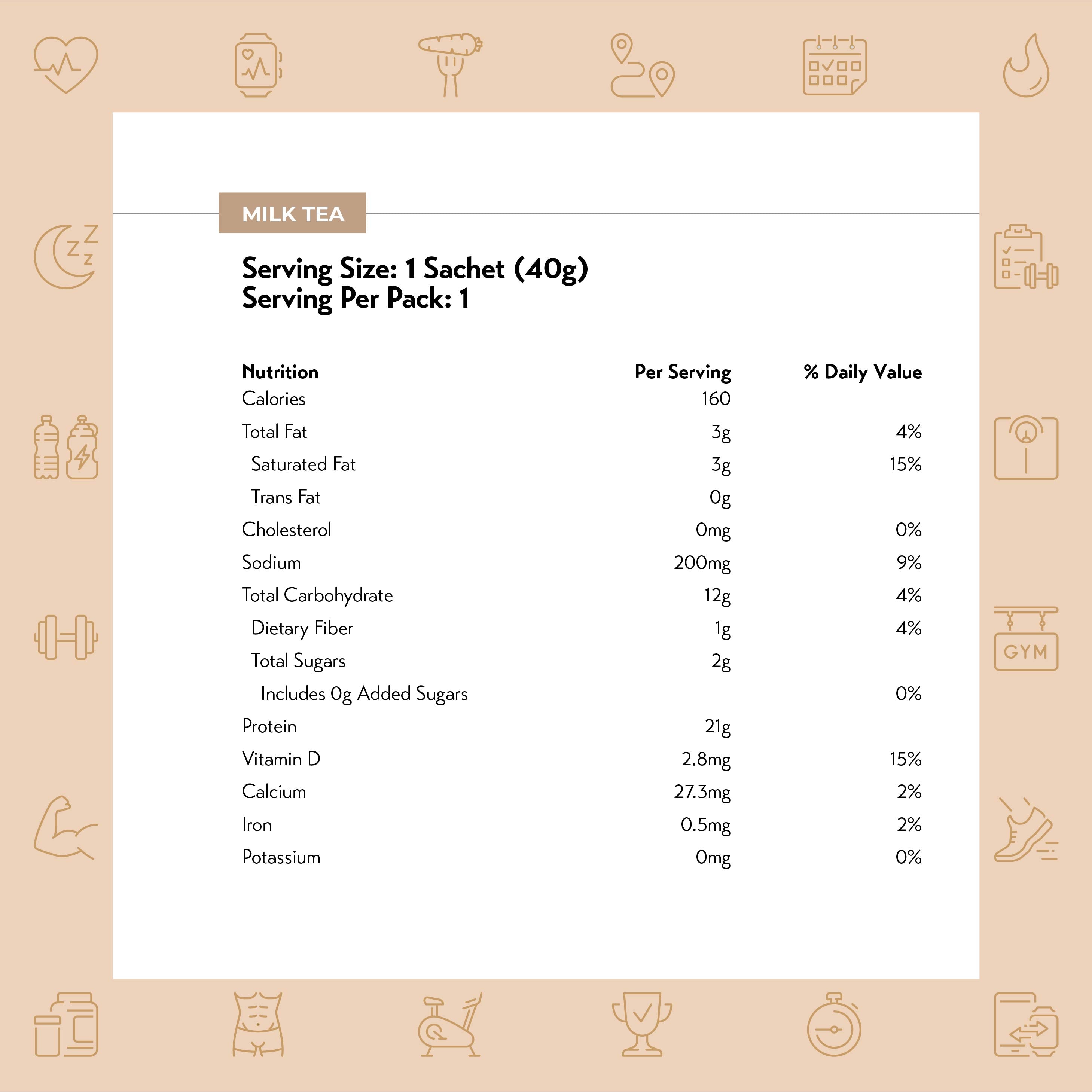 THE VEGAN Classic Plant Based Soy Protein (40g) (Pack of 5 / Pack of 15)