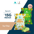 THE VEGAN Protein Soy Chips (Pack of 5)