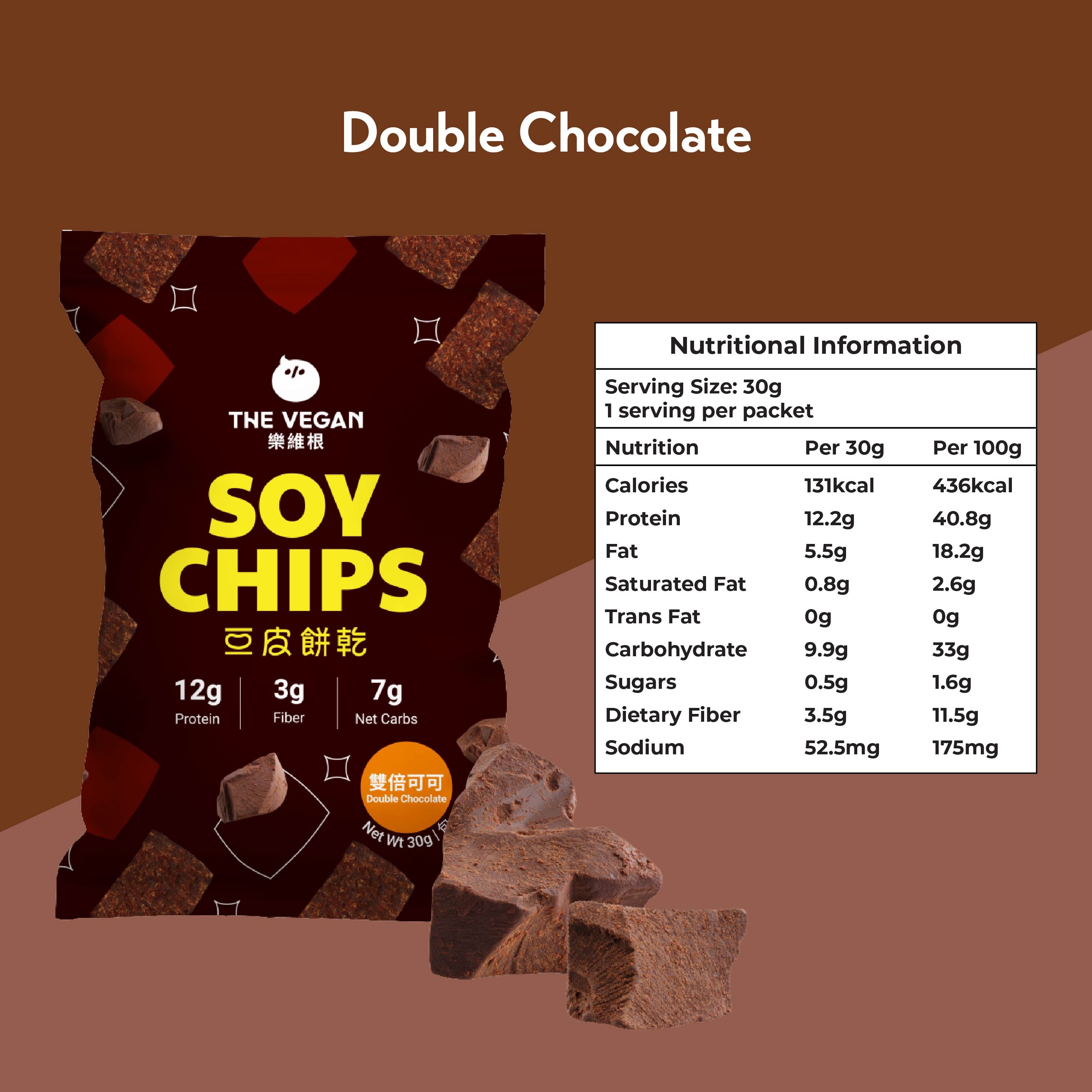 THE VEGAN Protein Soy Chips (Pack of 5)