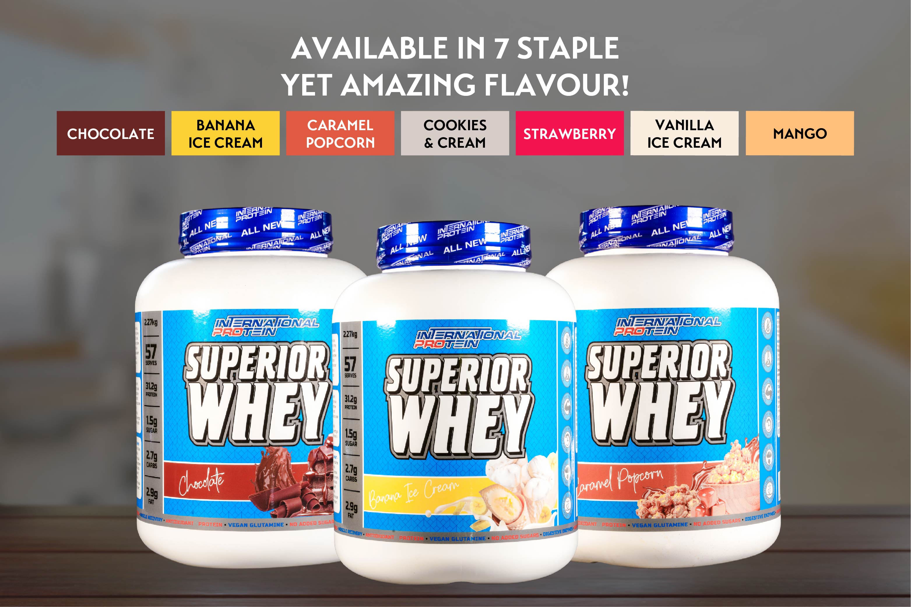 International Protein Superior Whey (2.27kg)
