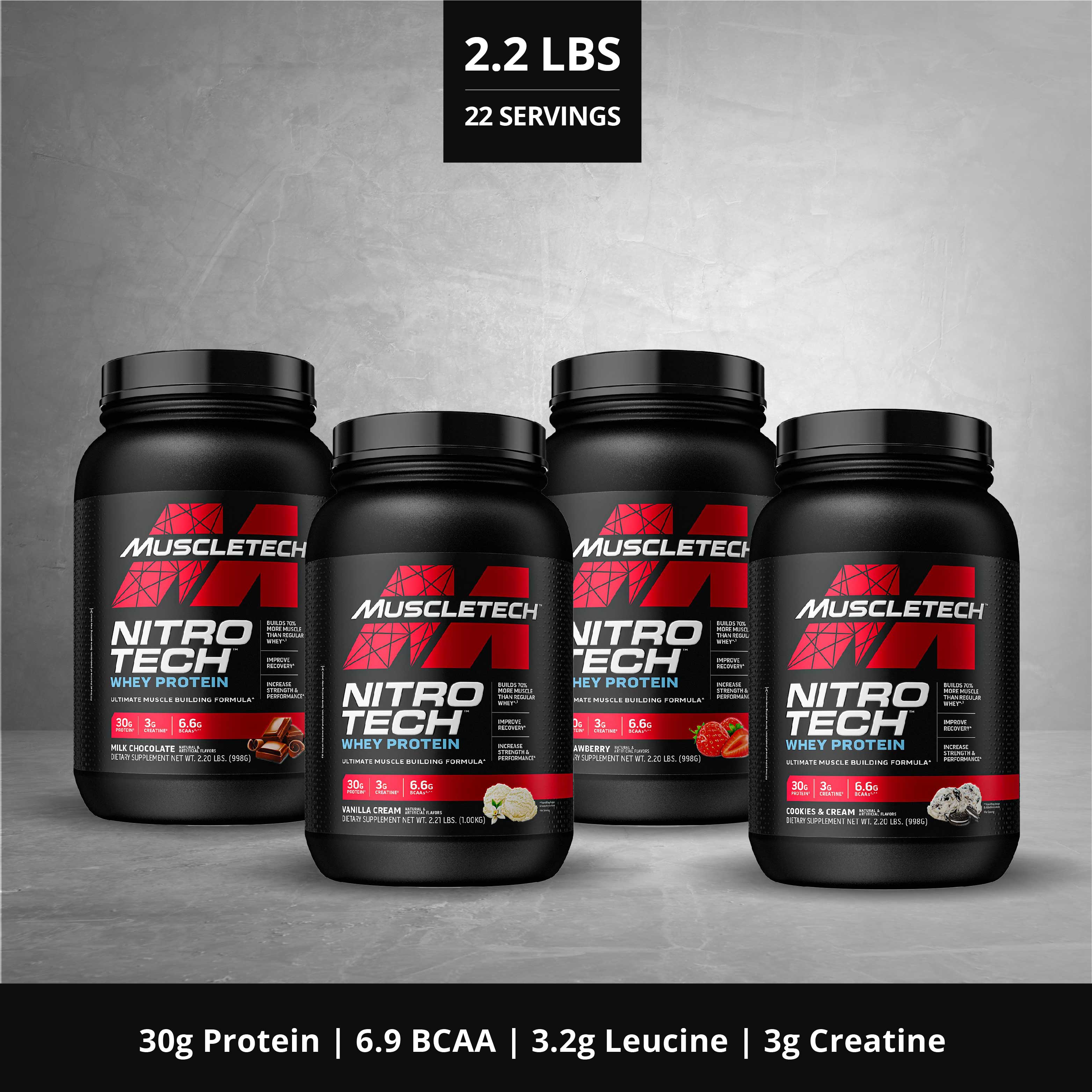 MuscleTech NitroTech (2.2lbs)