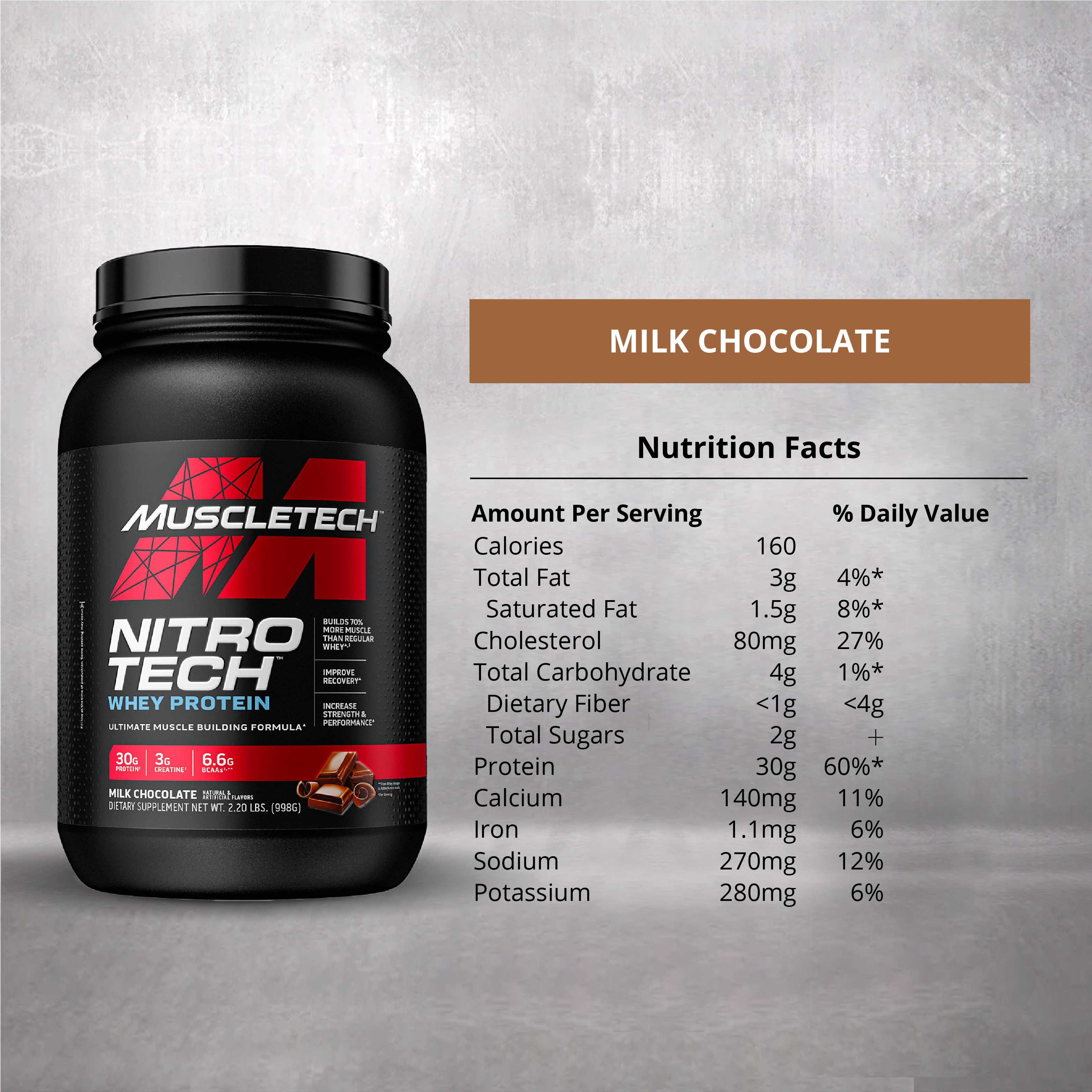 MuscleTech NitroTech (2.2lbs)