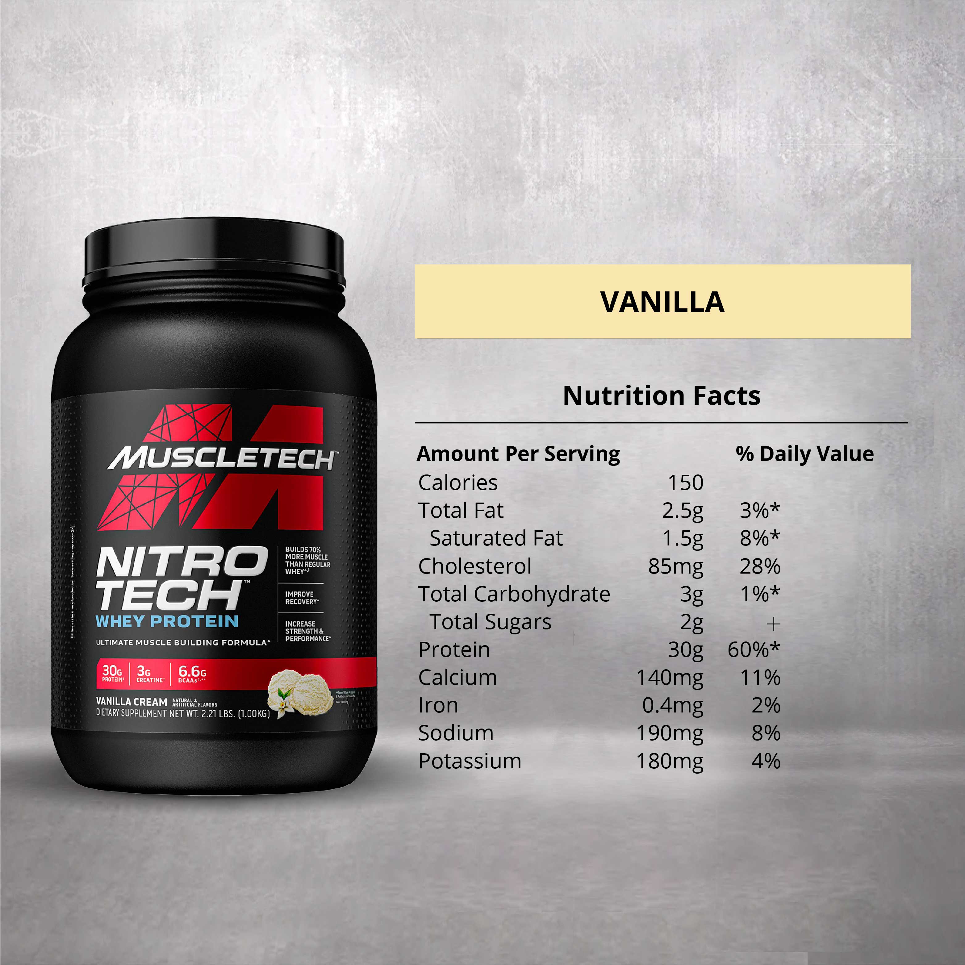 MuscleTech NitroTech (2.2lbs)