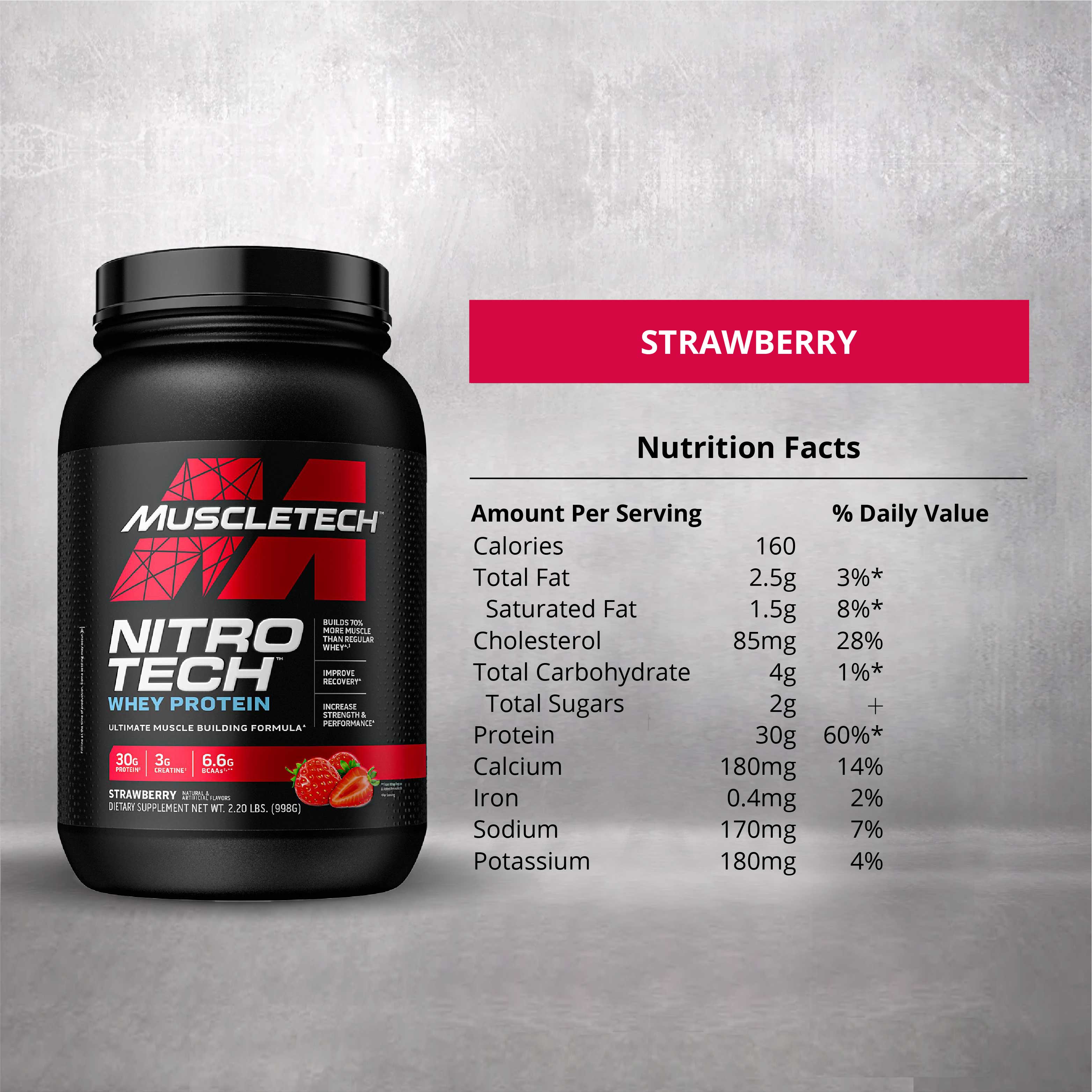 MuscleTech NitroTech (2.2lbs)