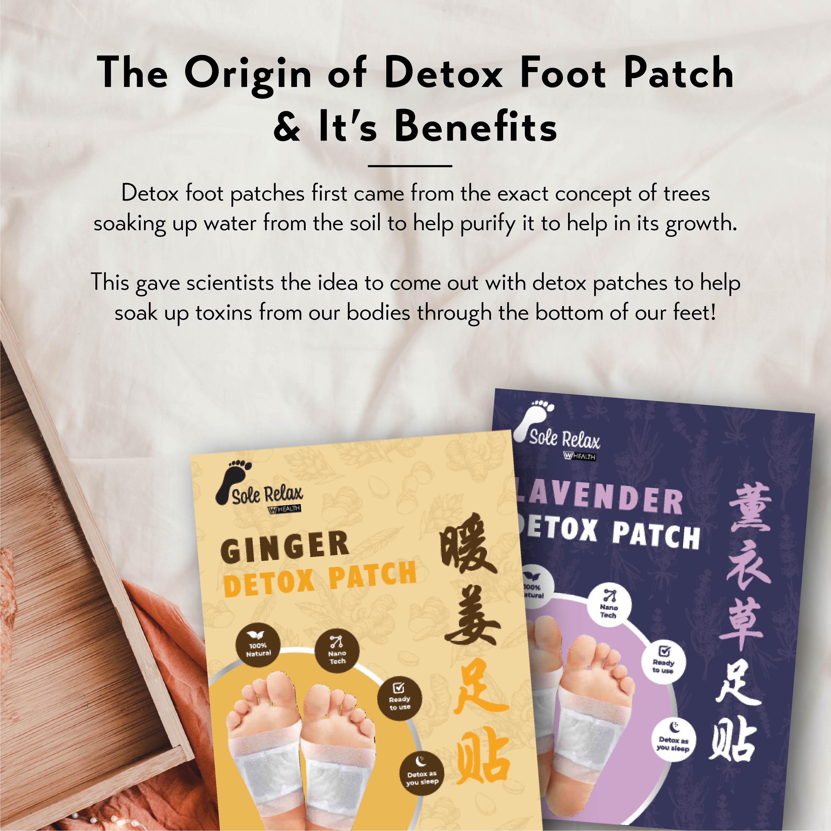 Sole Relax Detox Patch (Box of 10)