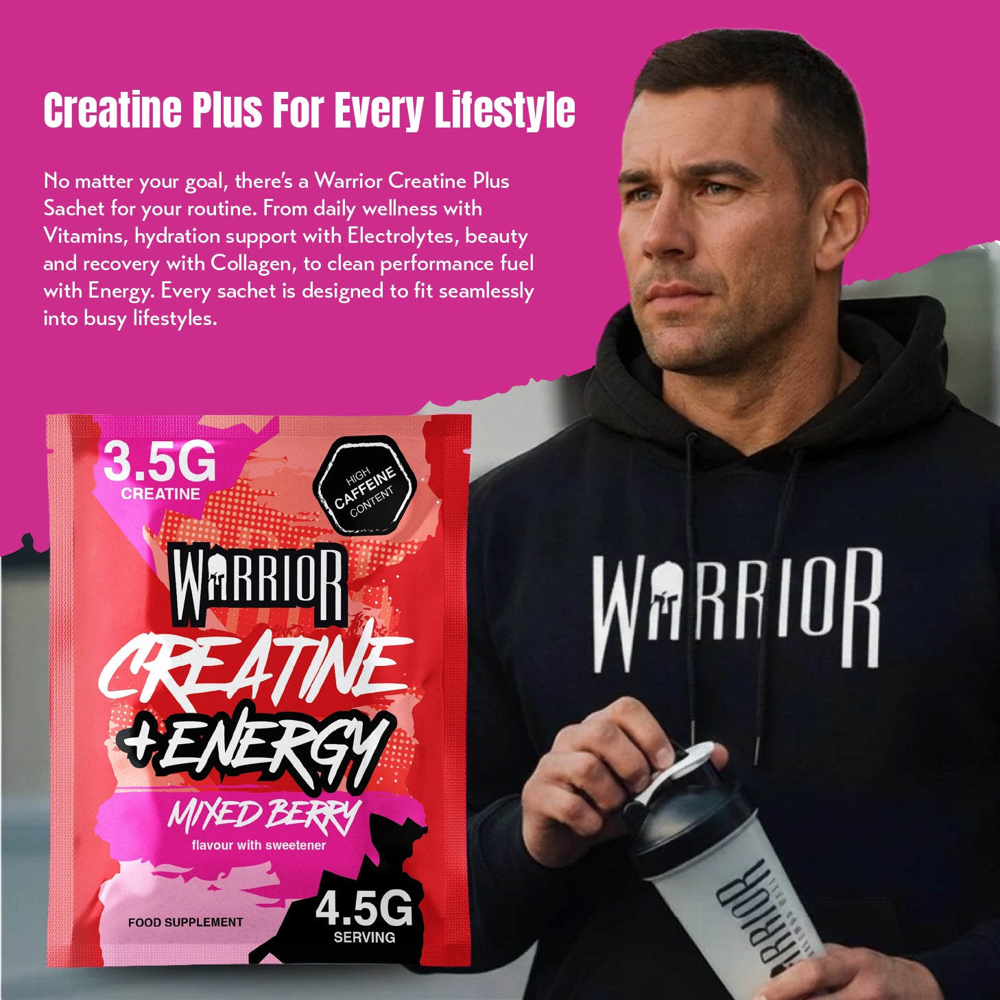 Warrior Creatine Plus 15 Sachets