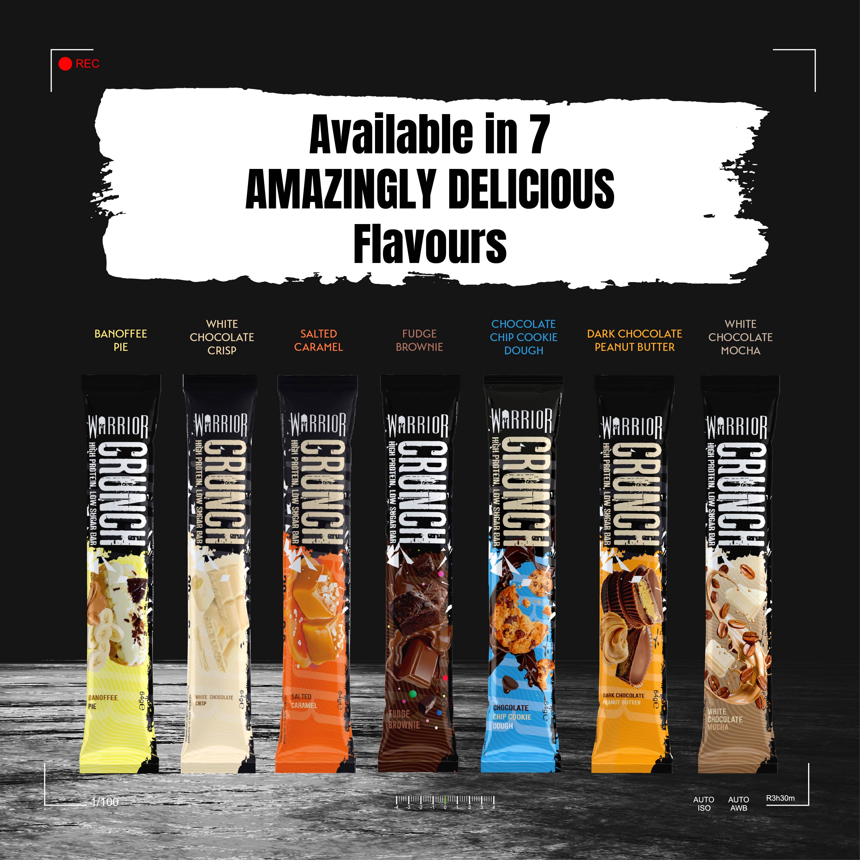 Warrior Crunch Protein Bar (12 Bars)