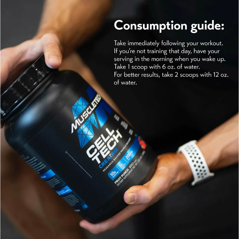 MuscleTech Cell Tech Creatine BCAA 3lbs / 1.32kg