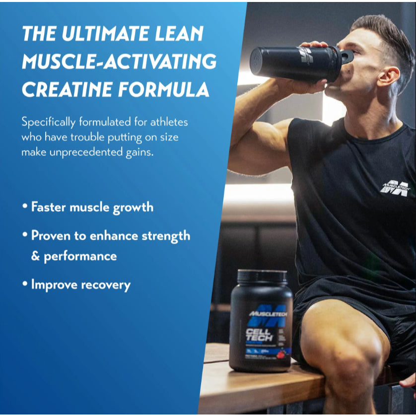 MuscleTech Cell Tech Creatine BCAA 3lbs / 1.32kg